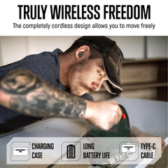 GLORYFIRE ergonomic ear tips deliver comfortable all-day wear