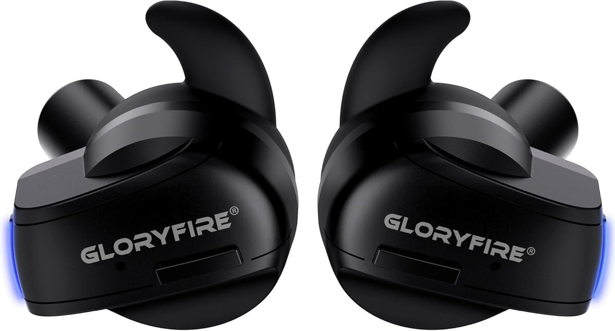 GLORYFIRE shooting ear protection with Bluetooth for range connectivity.