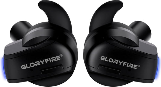 GLORYFIRE shooting ear protection with Bluetooth for range connectivity.