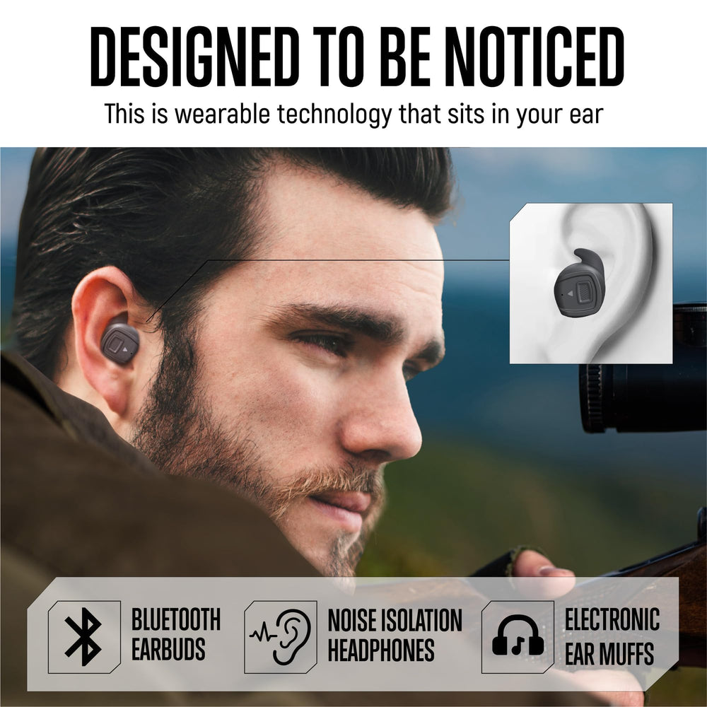 GLORYFIRE ear protection enables clear voice tracking amid noisy ranges