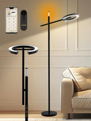 GLOWRIUM 10000 Lux lamp front view with daylight-like illumination.