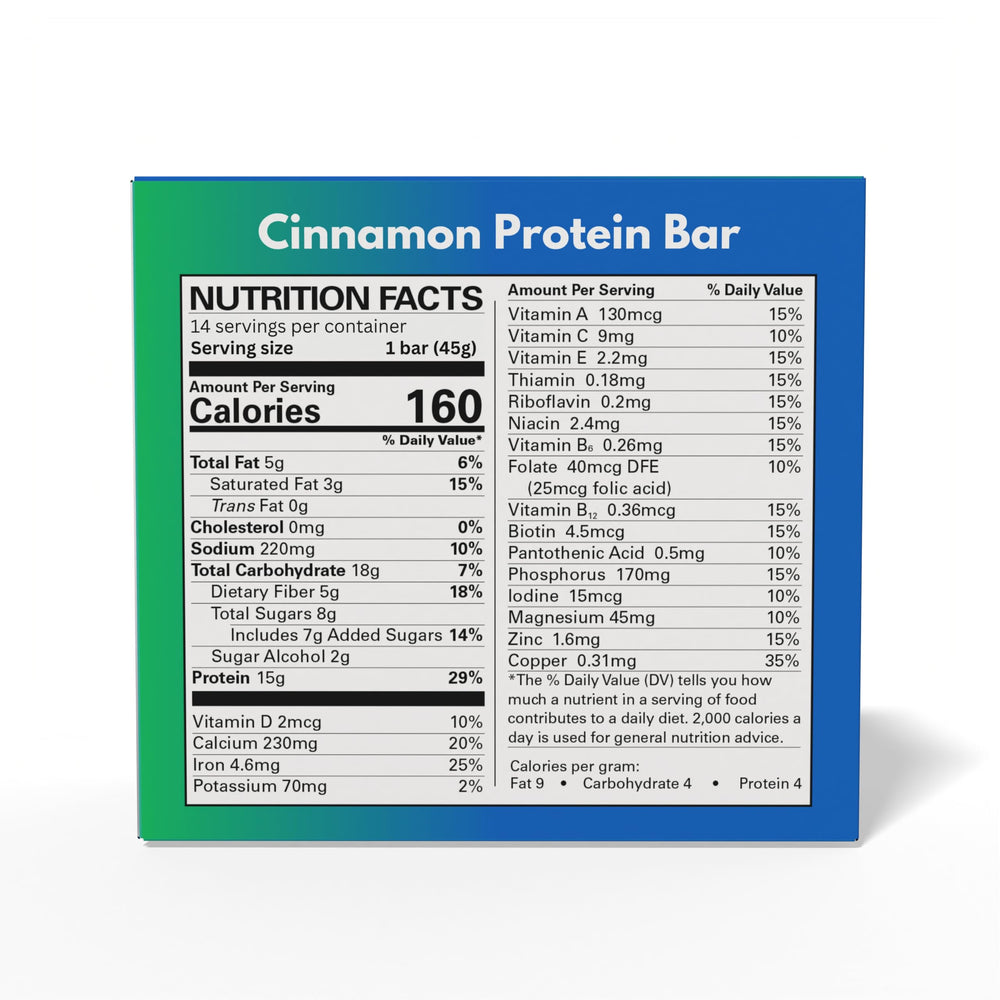 GLP-1Care Caramel Cocoa Bar close-up showing rich flavor and protein.