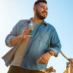 Glucerna Original Vanilla ready-to-drink bottle, convenient small meal.