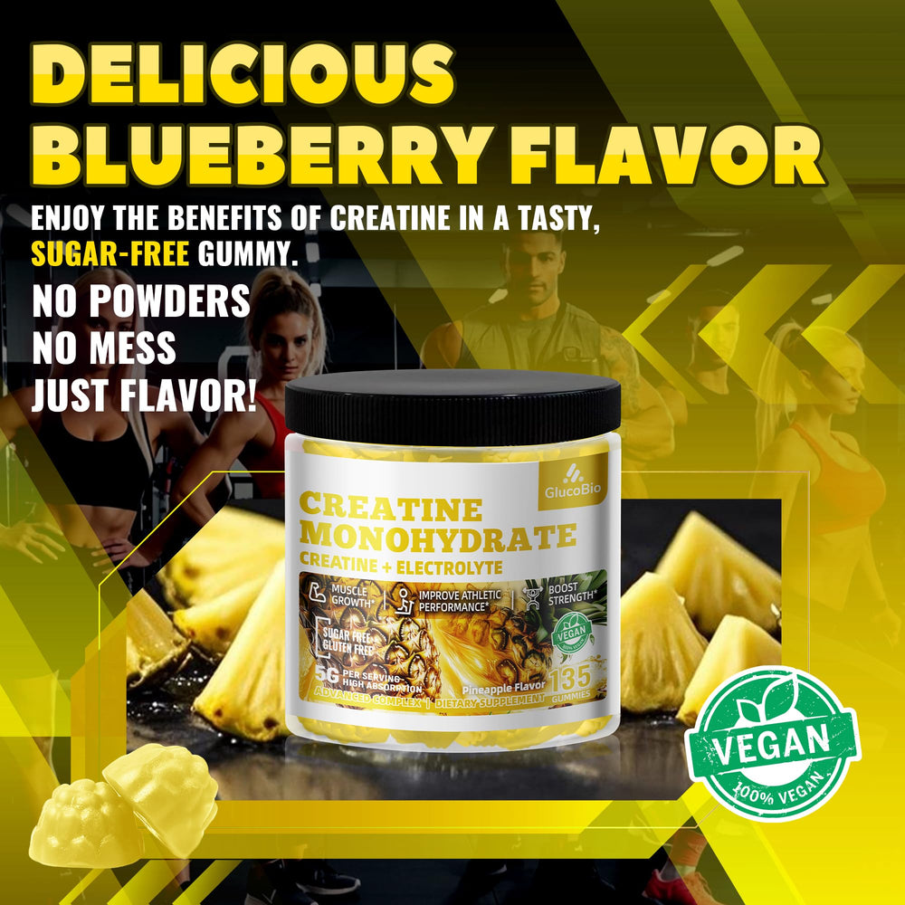 Three gummies per serving image emphasizes convenient dosing.