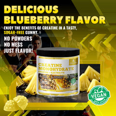 Three gummies per serving image emphasizes convenient dosing.