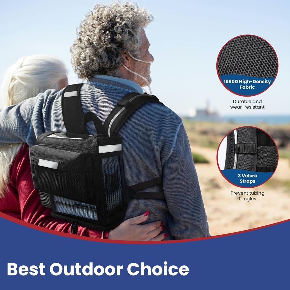 Glucomfy G5 in-bag charging enables on-the-go power.