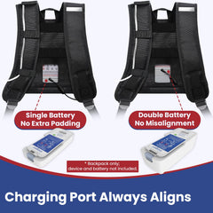 Glucomfy G5 reflective strips enhance visibility in low light.