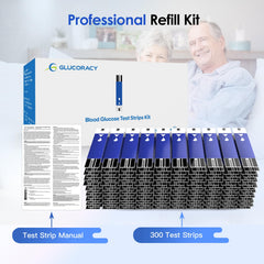 Glucoracy vial cap helps keep strips fresh and accurate.