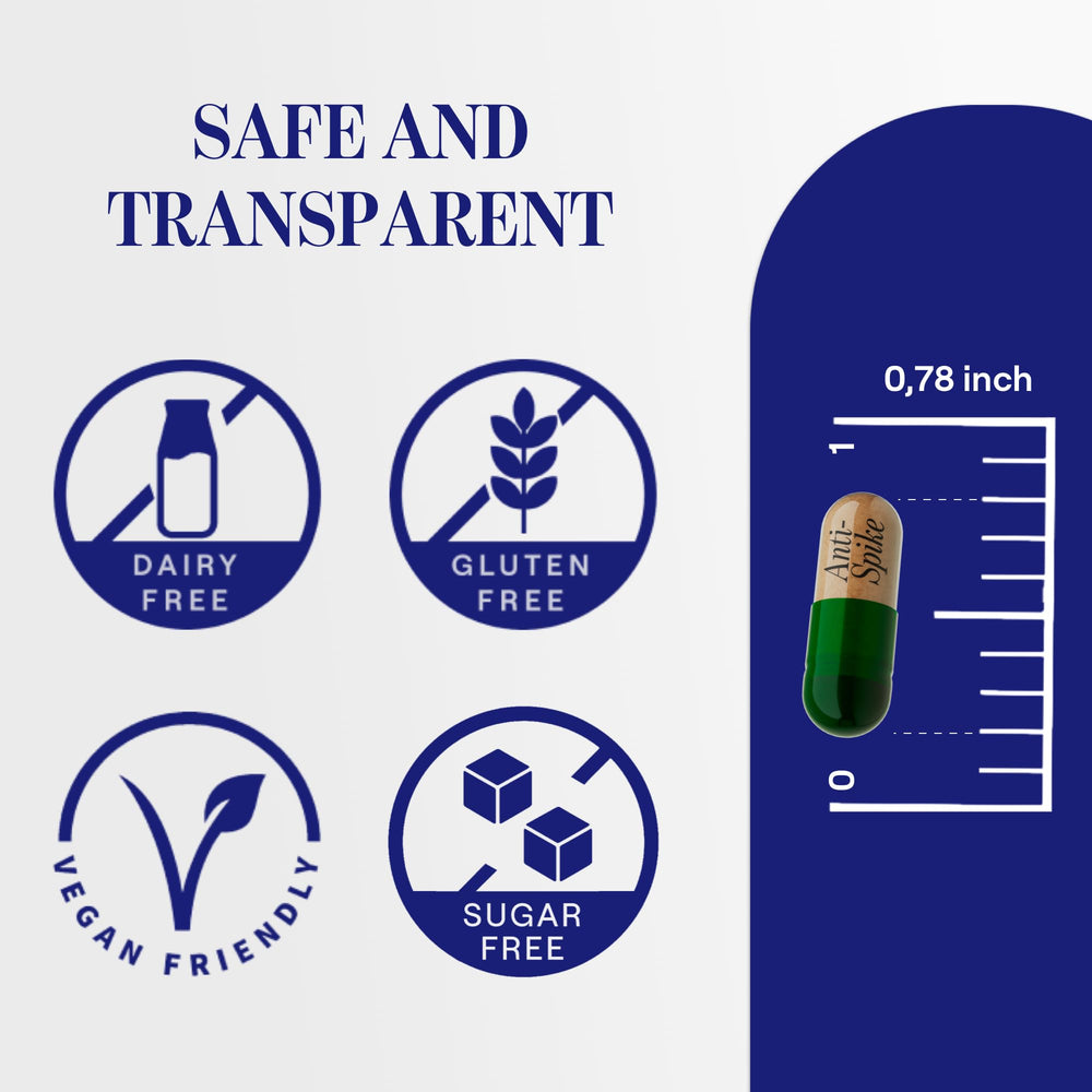 Glucose Revolution Anti-Spike vegan gluten-free badge reinforces dietary compatibility