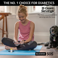 Glucose SOS is gluten-, caffeine-, sodium-free with no artificial flavors