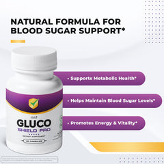 GlucoShield Pro capsules are easy to swallow for everyday use.
