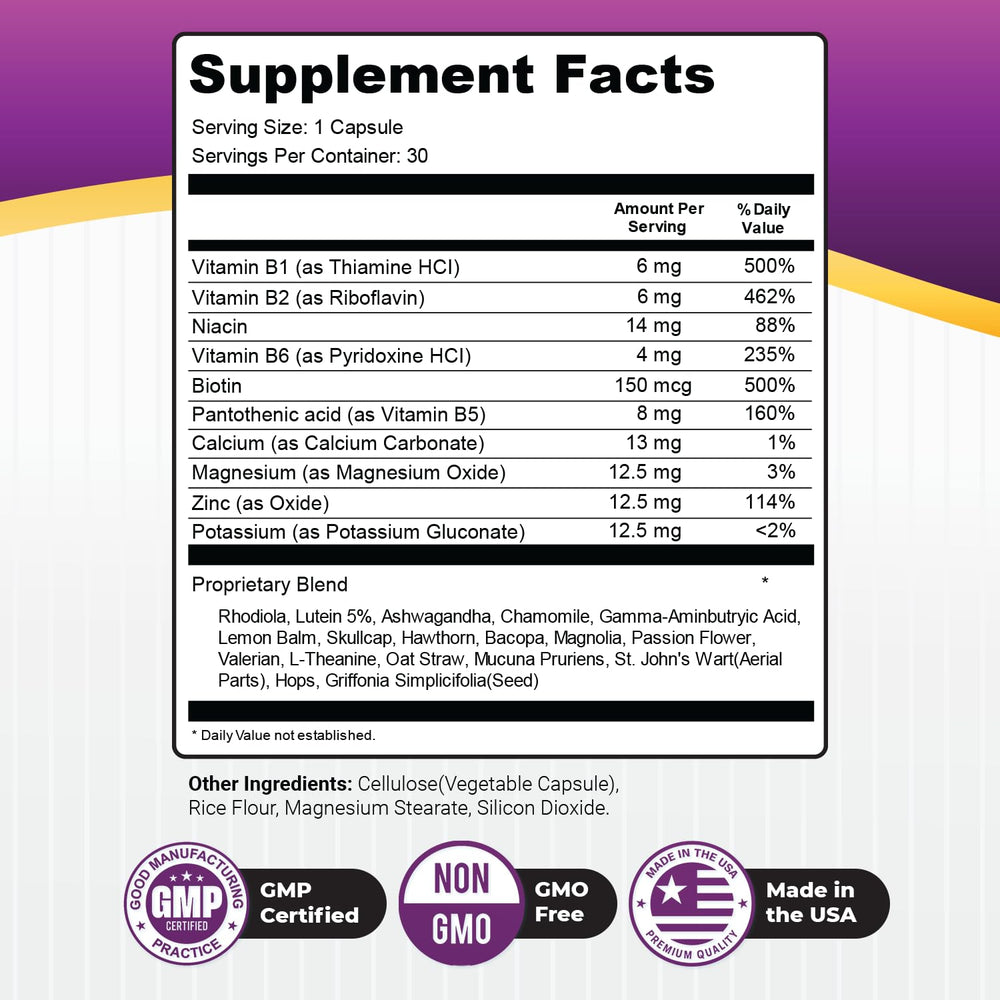 GlucoShield Pro label closeup confirms USA-made GMP-certified quality.