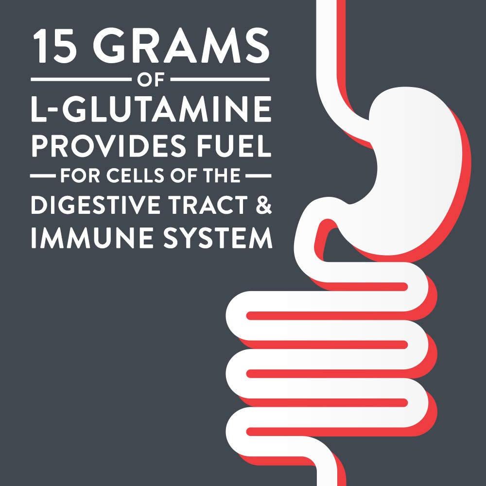 15 g Glutasolve serving scoop for GI health support.