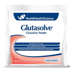 Glutasolve unflavored powder mixing into yogurt for easy incorporation.