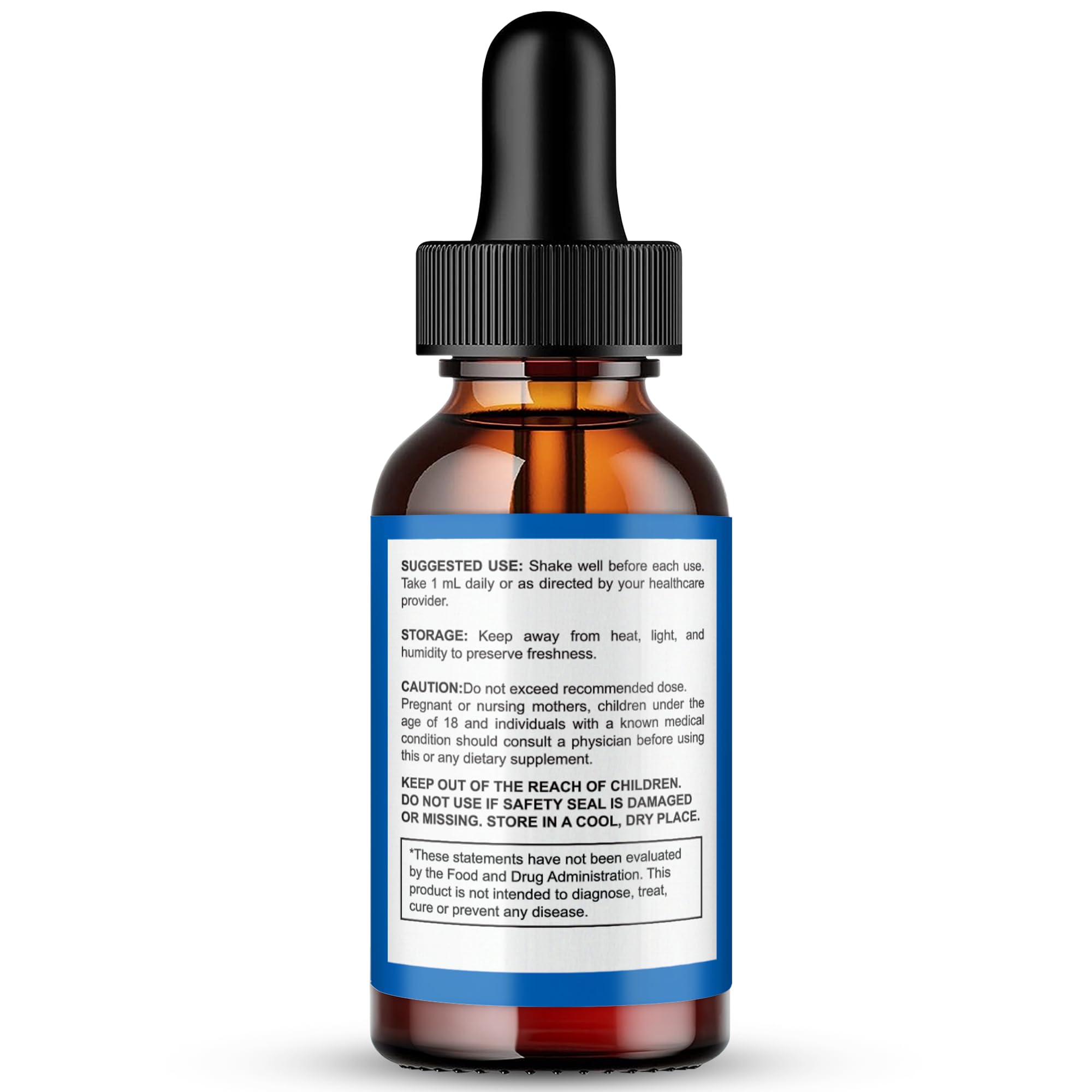 Glyco Shield Drops dropper shows precise dose for convenient routines.