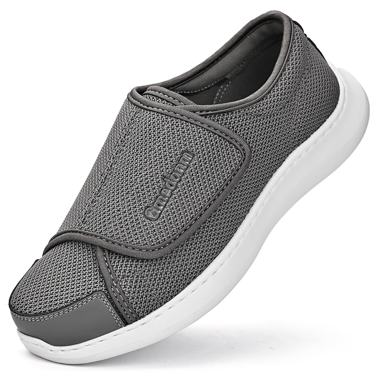 Gmedonm men's wide width adjustable vamp for a personalized comfort fit