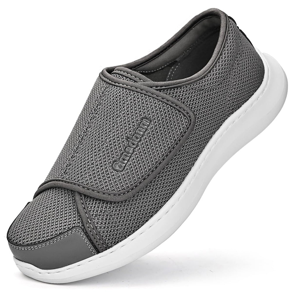 Gmedonm men's wide width adjustable vamp for a personalized comfort fit