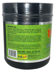 G.M.J Fibra 18 Super Max packaging highlights unflavored formula.