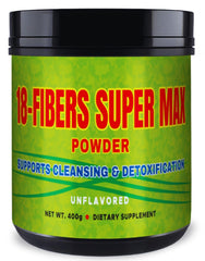 G.M.J Fibra 18 Super Max powder on a clean kitchen counter.