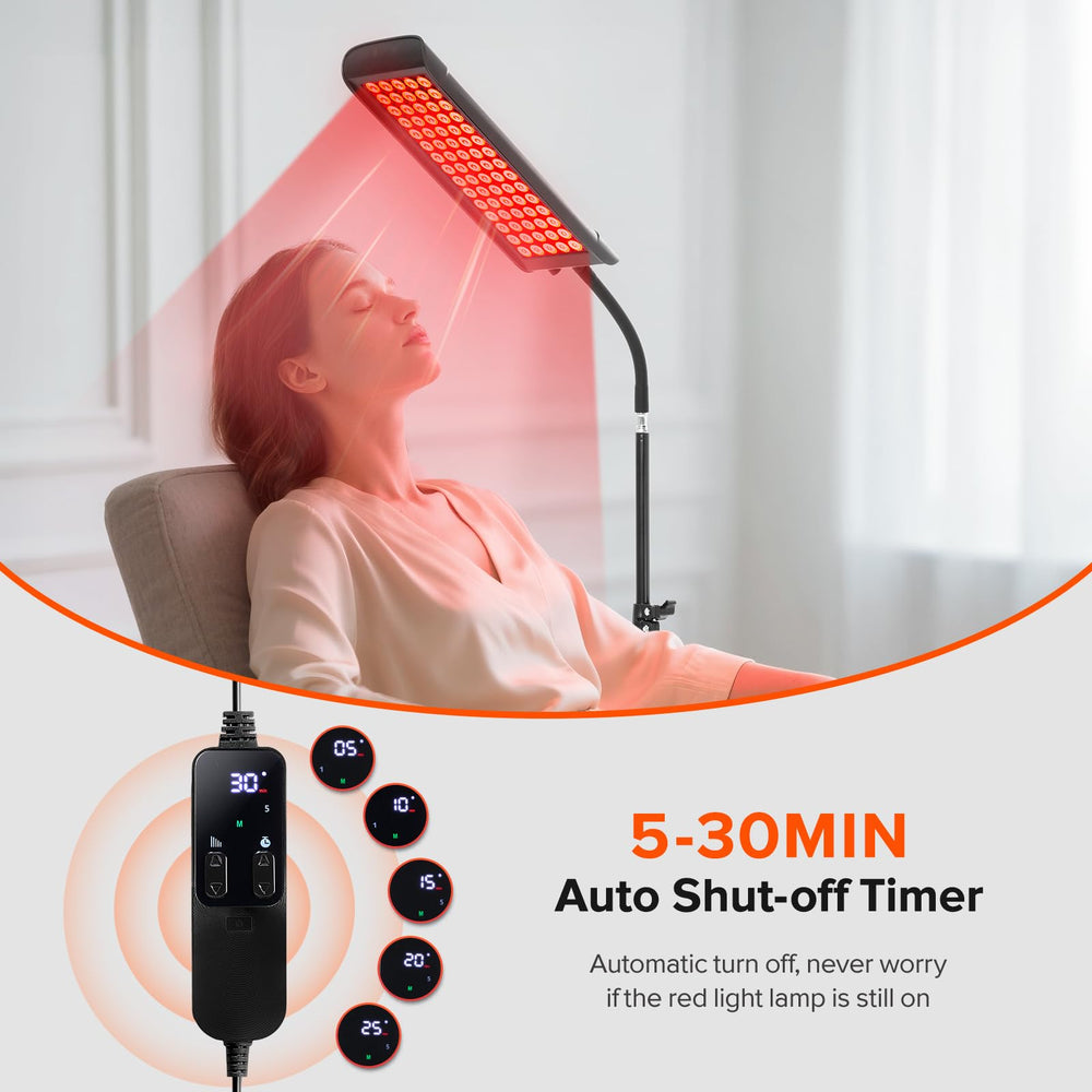 GMOWNW built-in timer with safe auto-off after use.