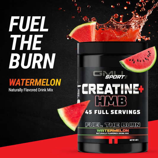 GMU SPORT Creatine 2.0 powder scoop illustrates easy dosing.