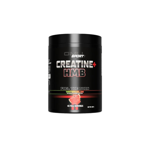 GMU SPORT Creatine 2.0 Watermelon tub boosts daily strength.