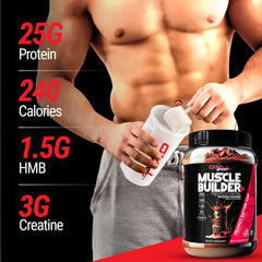 Shaker cup ready-to-mix GMU SPORT powder after training