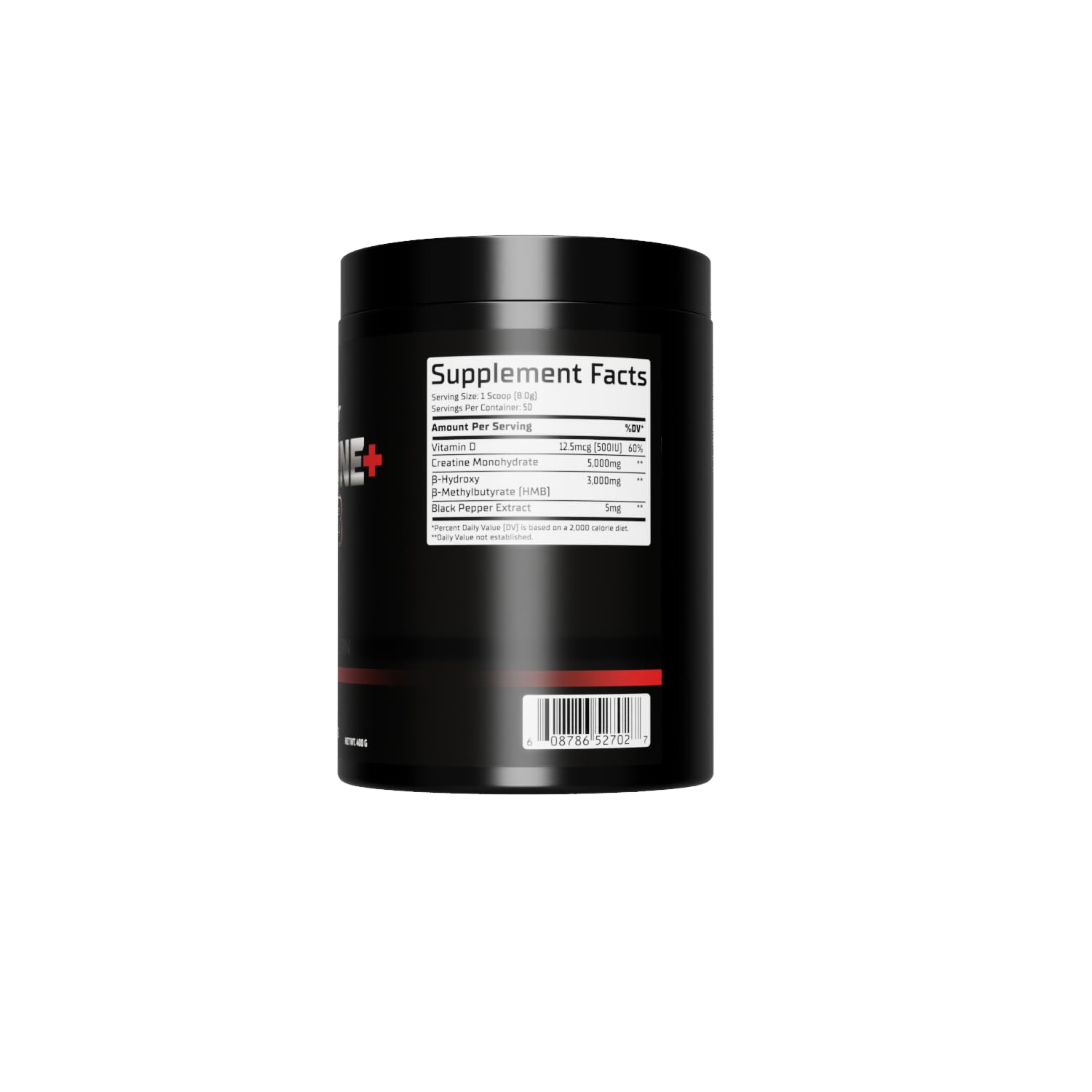 GMU SPORT Creatine HMB powder; ready to mix into a shake