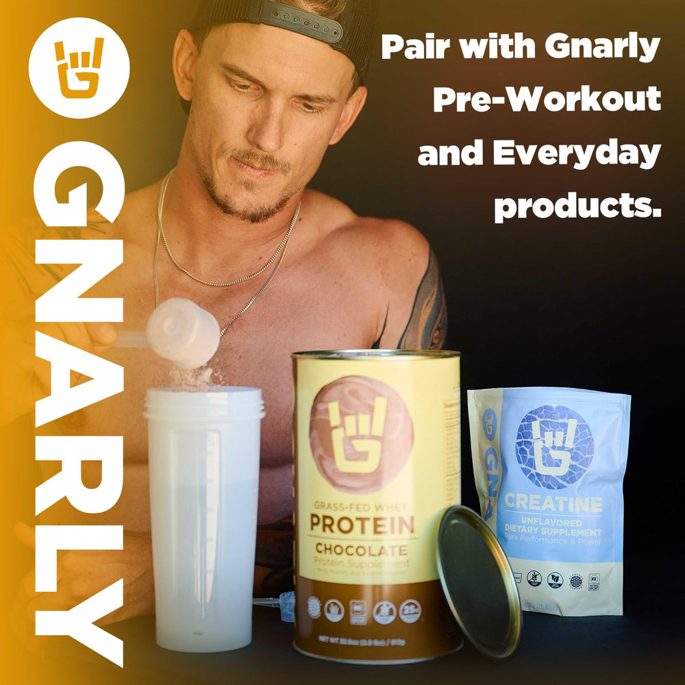 Gnarly Fuel2O ingredients panel highlights carb and electrolyte mix