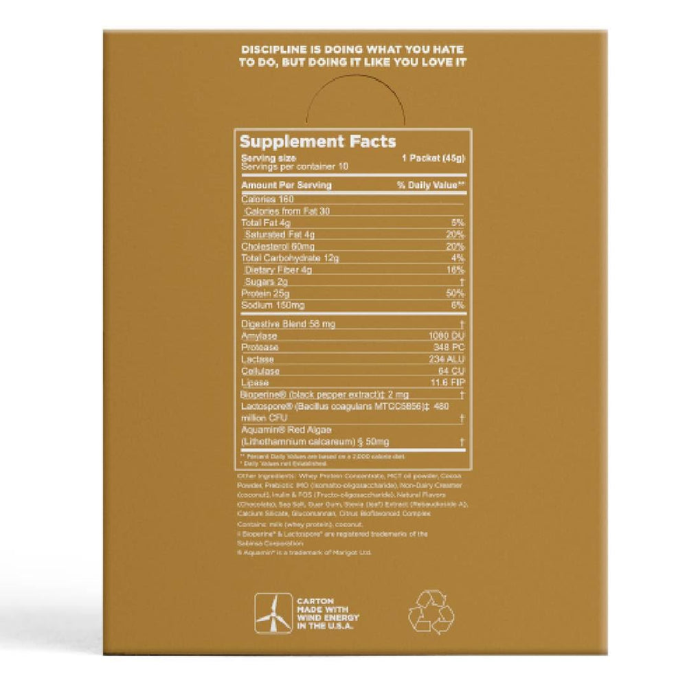 Gnarly Nutrition box packaging communicates sustainability and transparency.
