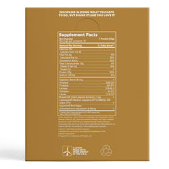 Gnarly Nutrition box packaging communicates sustainability and transparency.