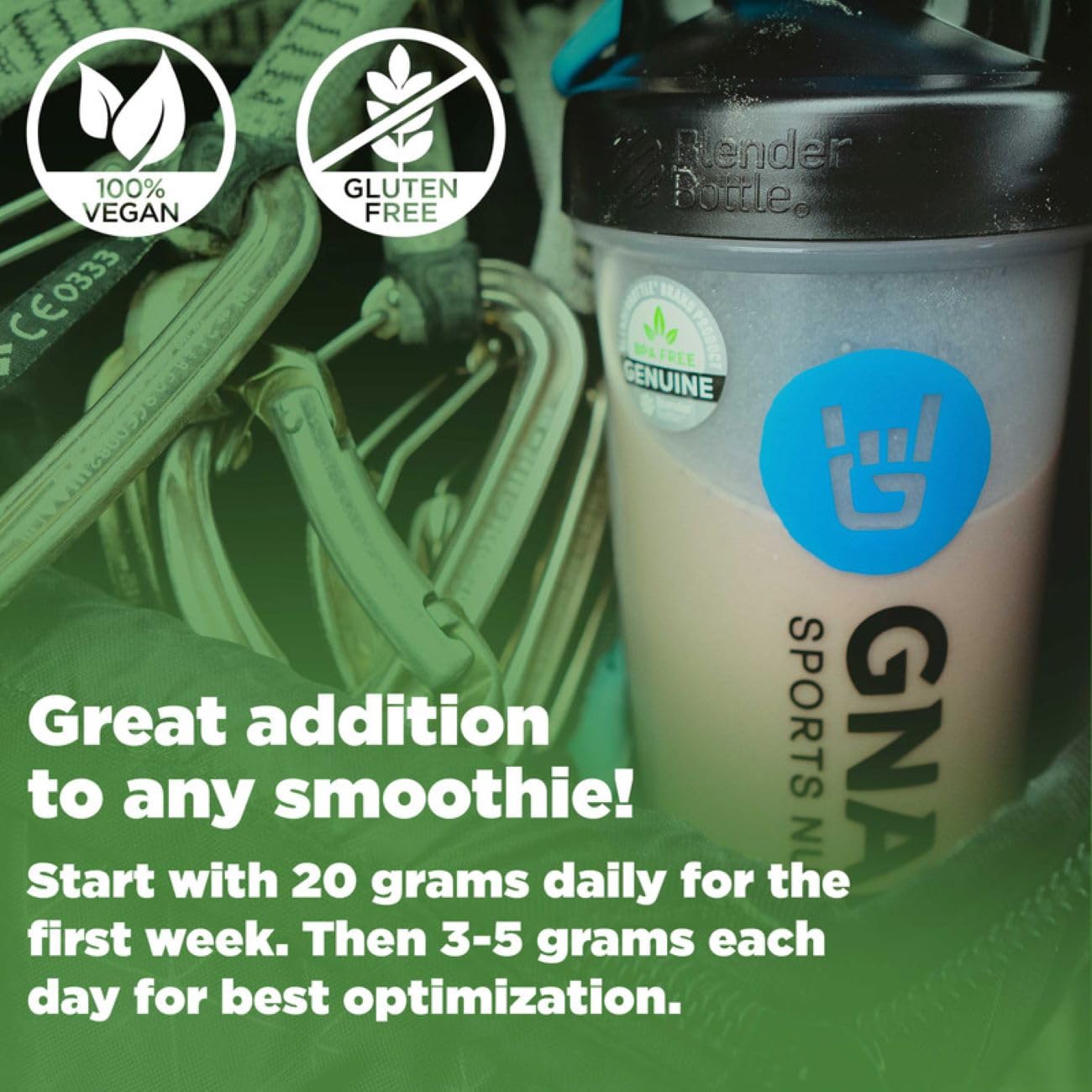 Bowl of chlorella and spirulina emphasizes organic superfoods.