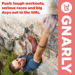 Gnarly Nutrition logo close-up signaling trusted hydration brand