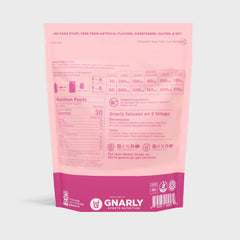 Gnarly Nutrition commitment to sustainability shown on packaging.