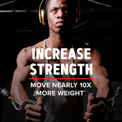 GNC AMP Creatine HCl 189 label closeup highlighting gluten-free formula.