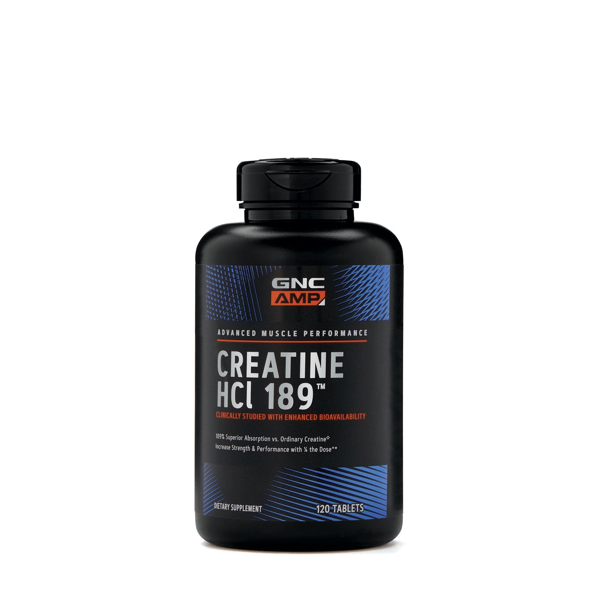 GNC AMP Creatine HCl 189 scoop image ready for fast workout mix
