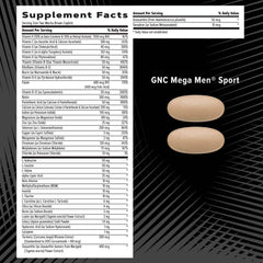 GNC AMP Men’s Vitapak with caffeine boost hints at quick alertness during workouts