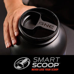 GNC AMP Wheybolic 3rd-party testing badge on container.