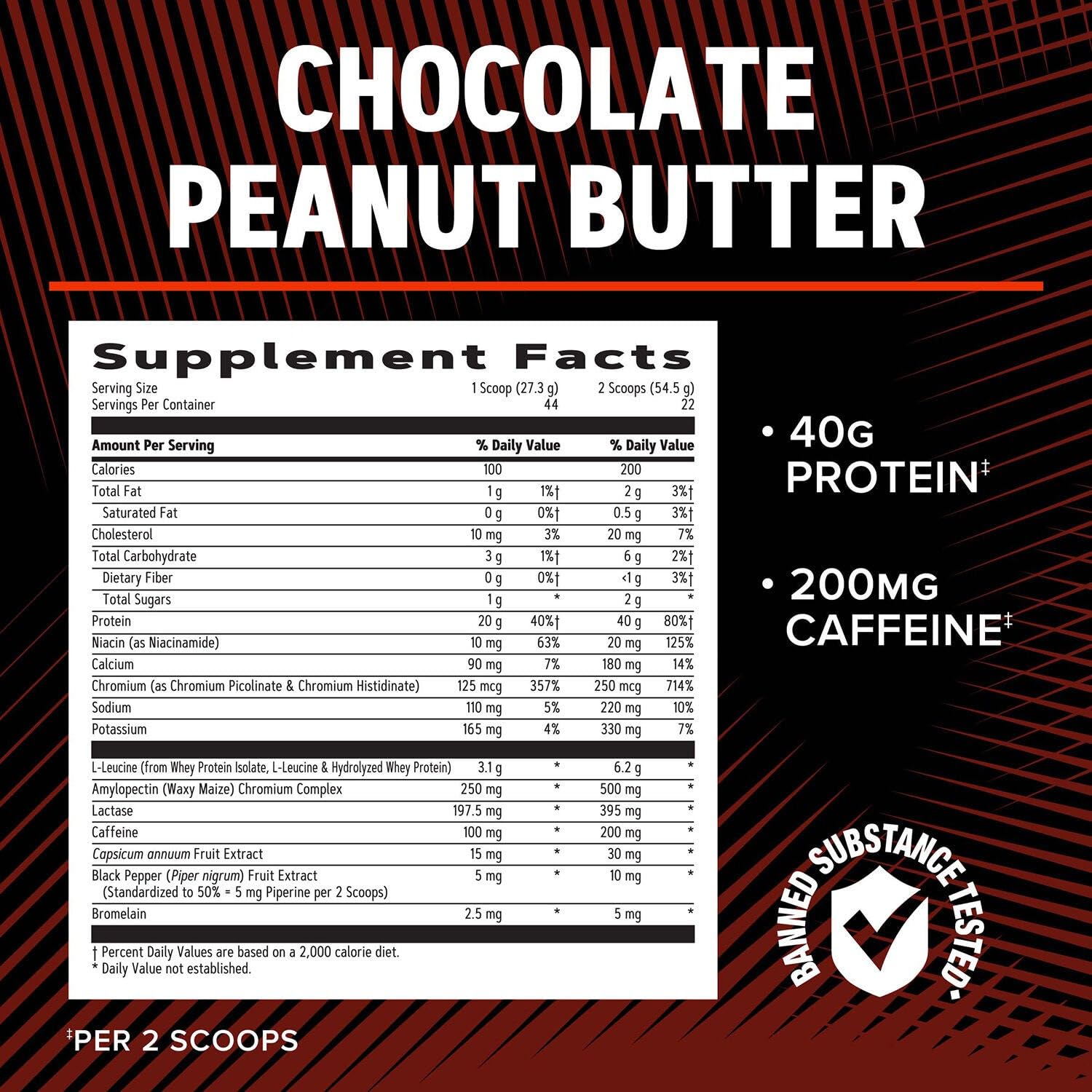GNC AMP Wheybolic Ripped powder beside a glass for versatile shakes.