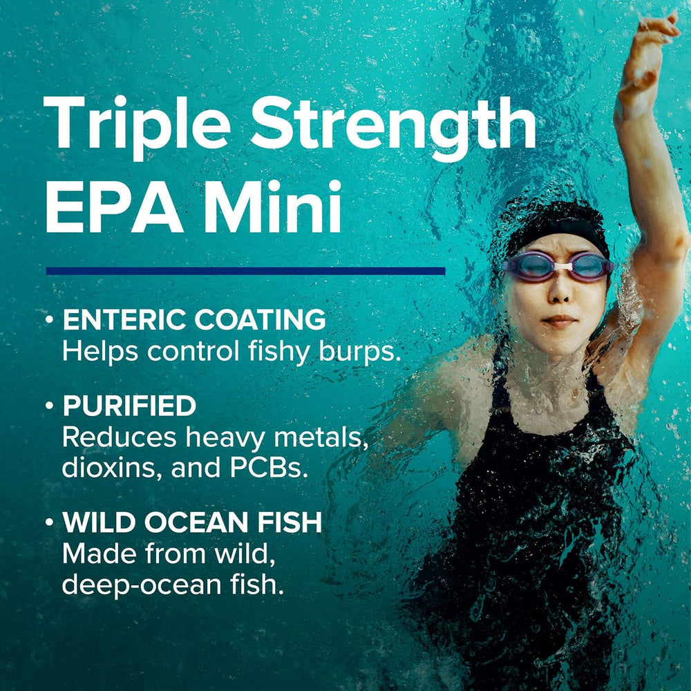 EPA omega-3 supports potential heart health and mood balance