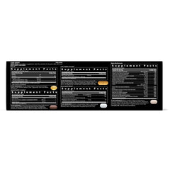 GNC Mega Men 40+ Vitapak pack close-up shows 30 servings.