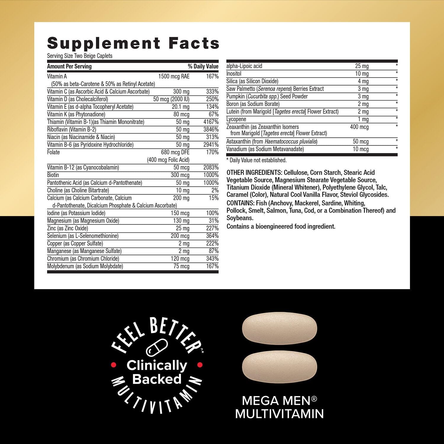 GNC Mega Men Energy & Metabolism Vitapak capsules ready for everyday energy and focus.