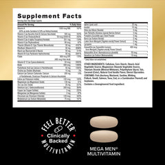 GNC Mega Men Energy & Metabolism Vitapak capsules ready for everyday energy and focus.