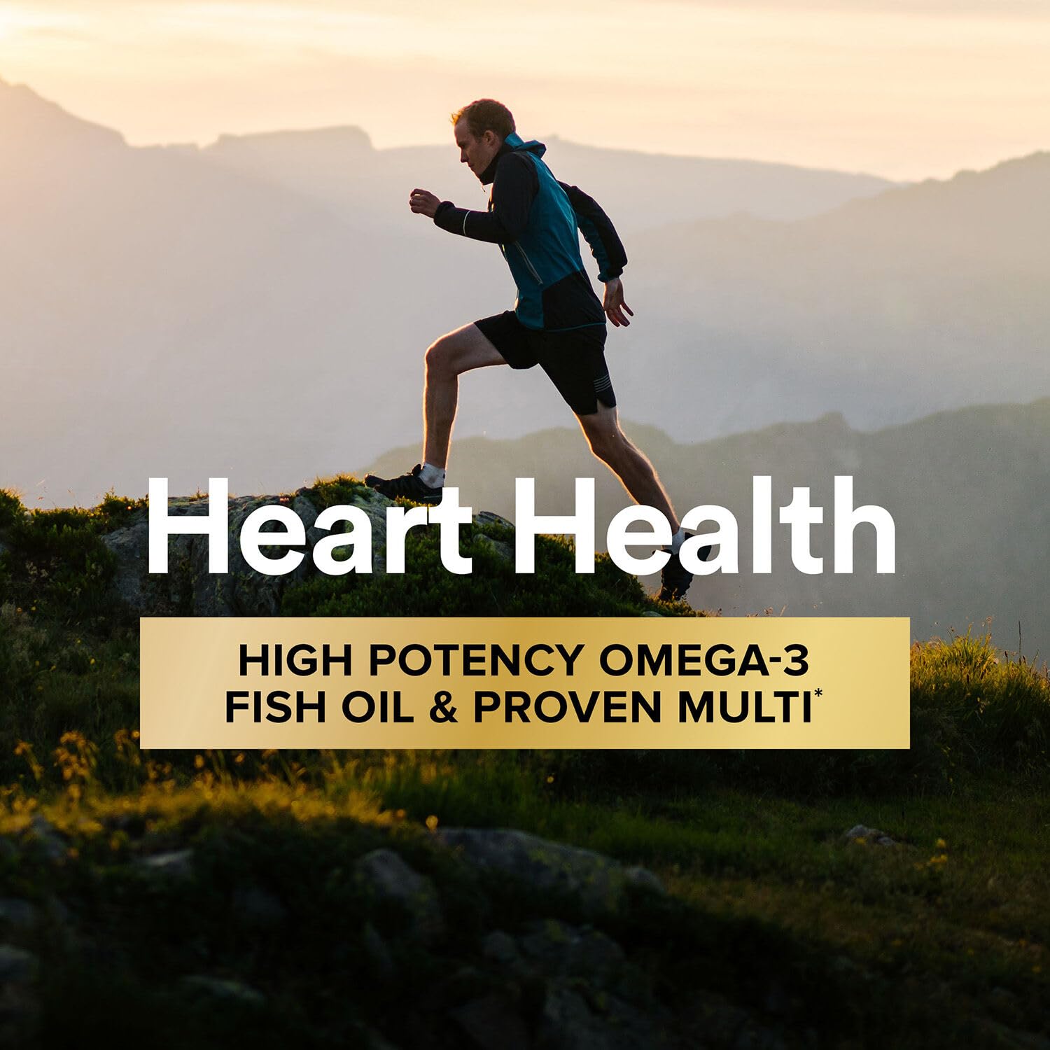 GNC Mega Men Fish Oil Pill provides EPA-rich heart and circulatory support.