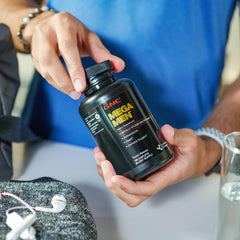 GNC Mega Men packaging box emphasizes comprehensive nutrient support for men