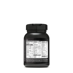 GNC Mega Men Prostate and Virility tablets closeup highlighting caplets for daily wellness.