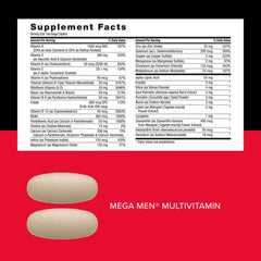 GNC Mega Men resvida resveratrol capsule display conveys circulatory support potential