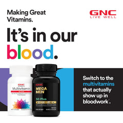 GNC Mega Men Sport in-use gym scene supporting active lifestyle