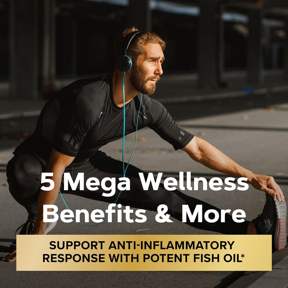 GNC Mega Men daily tablets for energy production and immune support.