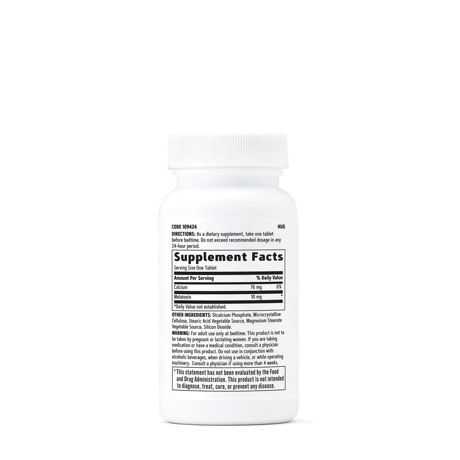 GNC Melatonin 3mg Twin Pack packaging highlights vegetarian ingredients